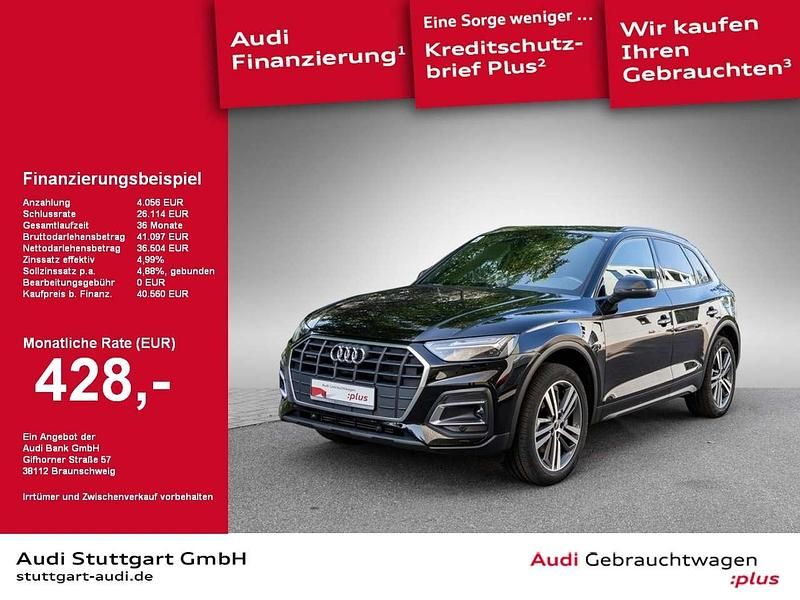 Brillantschwarz Gebraucht 2023 Audi Q5 Sport SUV | 40.560 € (Guter Preis) - Bild 1/2