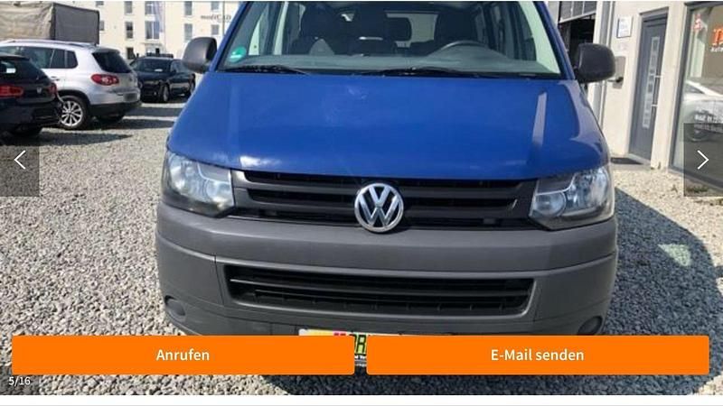 Gebraucht VW T5 104 PS (76 kW) 2010 Blau Van