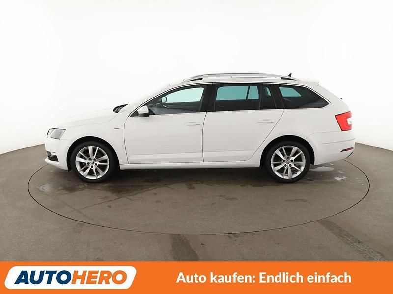 Gebraucht Skoda Octavia Clever 150 PS (110 kW) 2018 Weiß Kombi