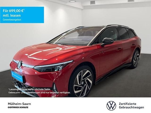 Rot Gebraucht 2024 VW ID.7 GTX Limousine | 53.250 € (Etwas zu teuer) - Bild 1/3