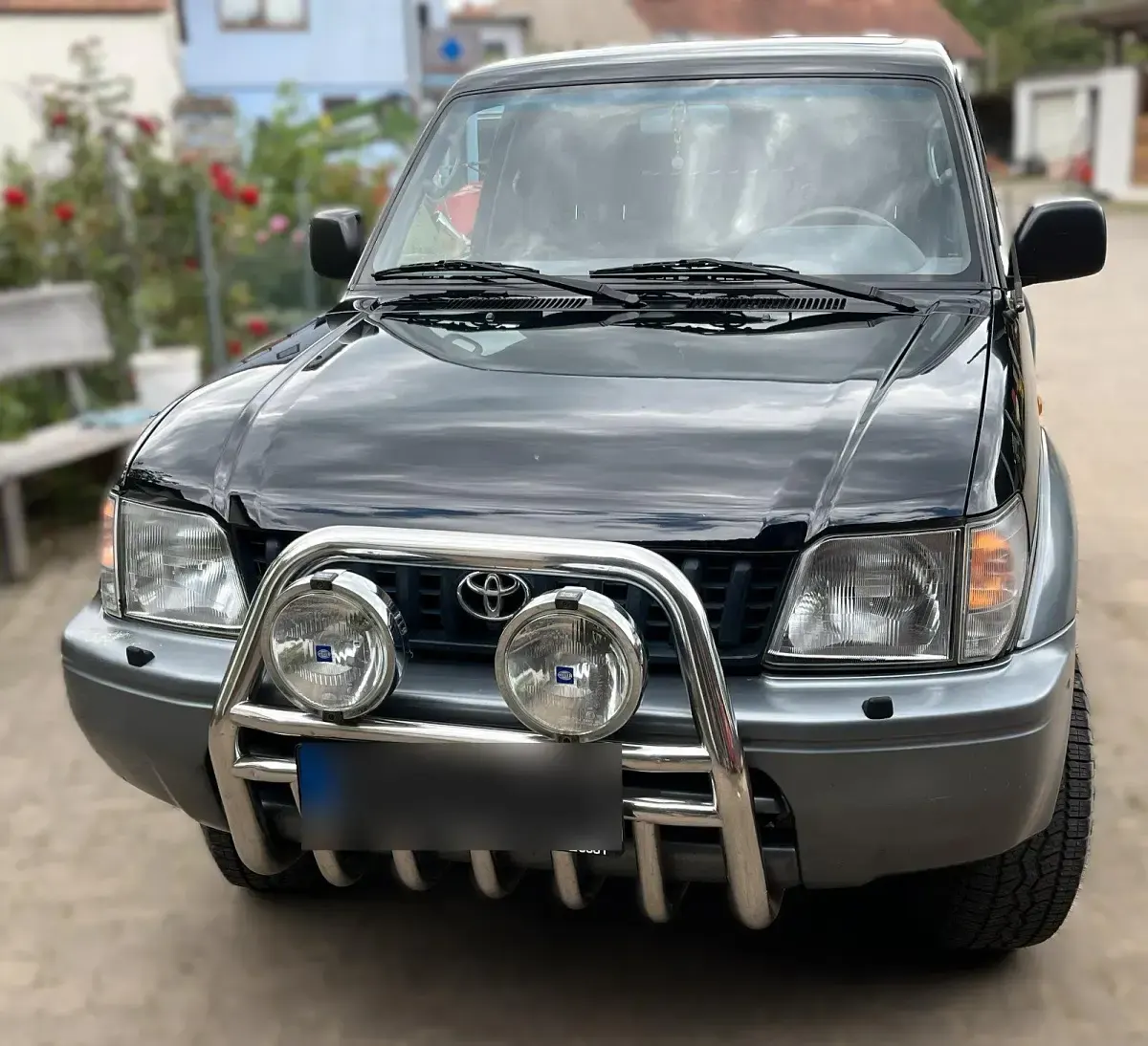 Gebraucht Toyota Land Cruiser 125 PS (91 kW) 1997 Schwarz SUV