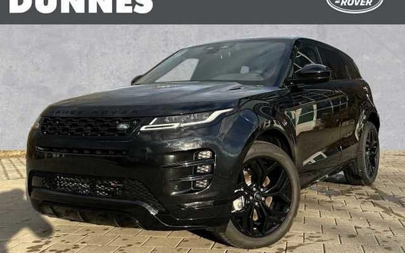 Schwarz Gebraucht 2023 Land Rover Range Rover evoque R-Dynamic SUV | 51.220 € (Teuer) - Bild 1/4