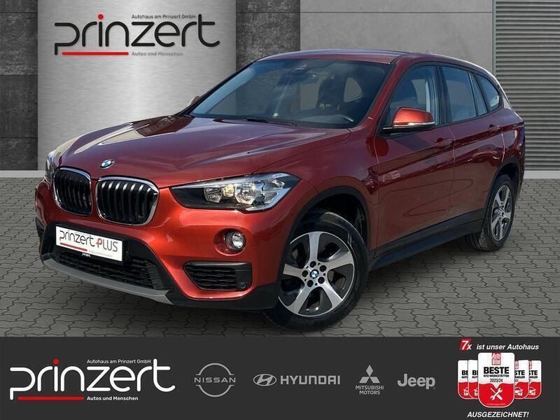 Sunset orange metallic Gebraucht 2019 BMW X1 Sport Line SUV | 20.970 € (Fairer Preis) - Bild 1/4
