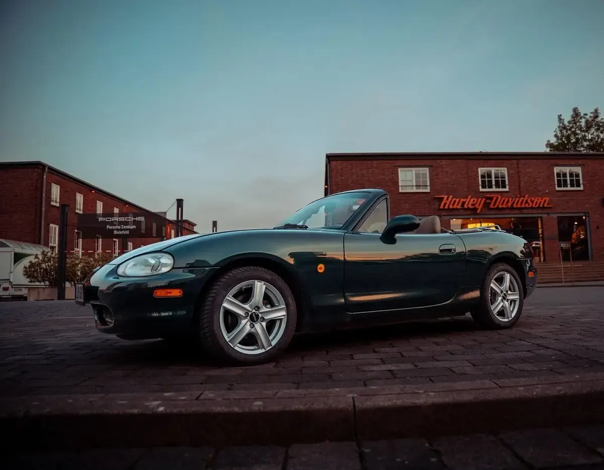 Gebraucht Mazda MX5 140 PS (102 kW) 2000 Grün Cabrio