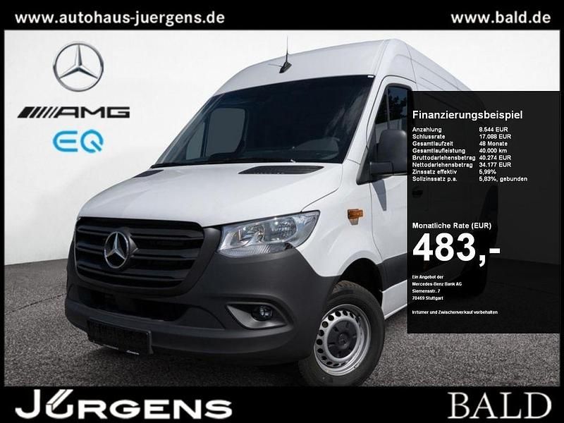 Weiß Gebraucht 2024 Mercedes Sprinter Van | 41.531 € (Guter Preis) - Bild 1/4