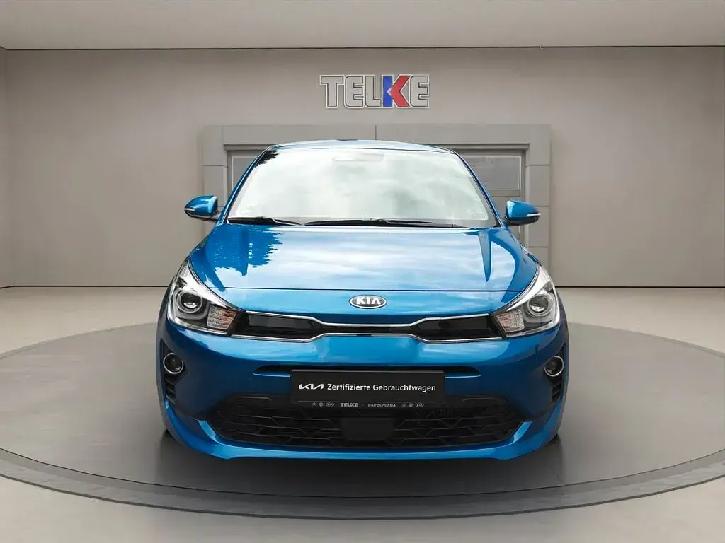 Gebraucht Kia Rio 120 PS (88 kW) 2021 Blau Limousine