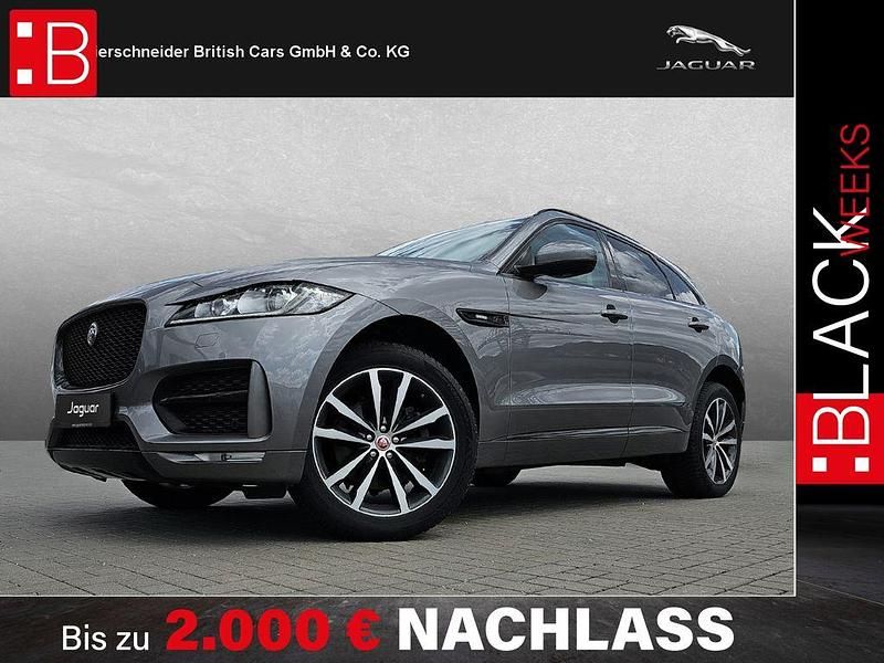 Grau Gebraucht 2020 Jaguar F-Pace R-Sport SUV | 36.250 € (Guter Preis) - Bild 1/4