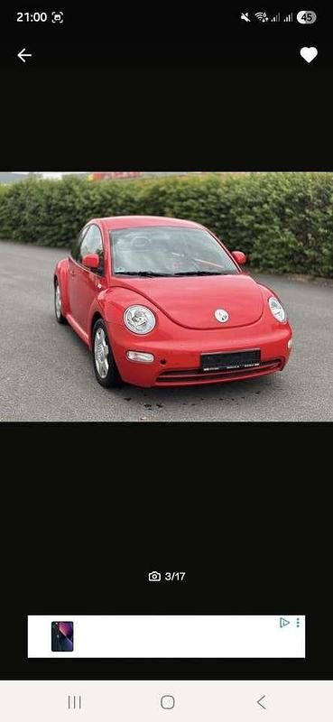 Gebraucht VW New Beetle 116 PS (85 kW) 1998 Kleinwagen