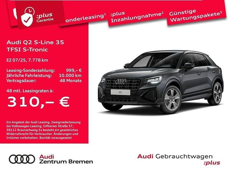 Gebraucht Audi Q2 S-Line 150 PS (110 kW) 2025 Grau SUV