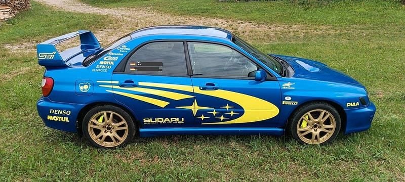 Gebraucht Subaru Impreza 218 PS (160 kW) 2002 Blau Limousine