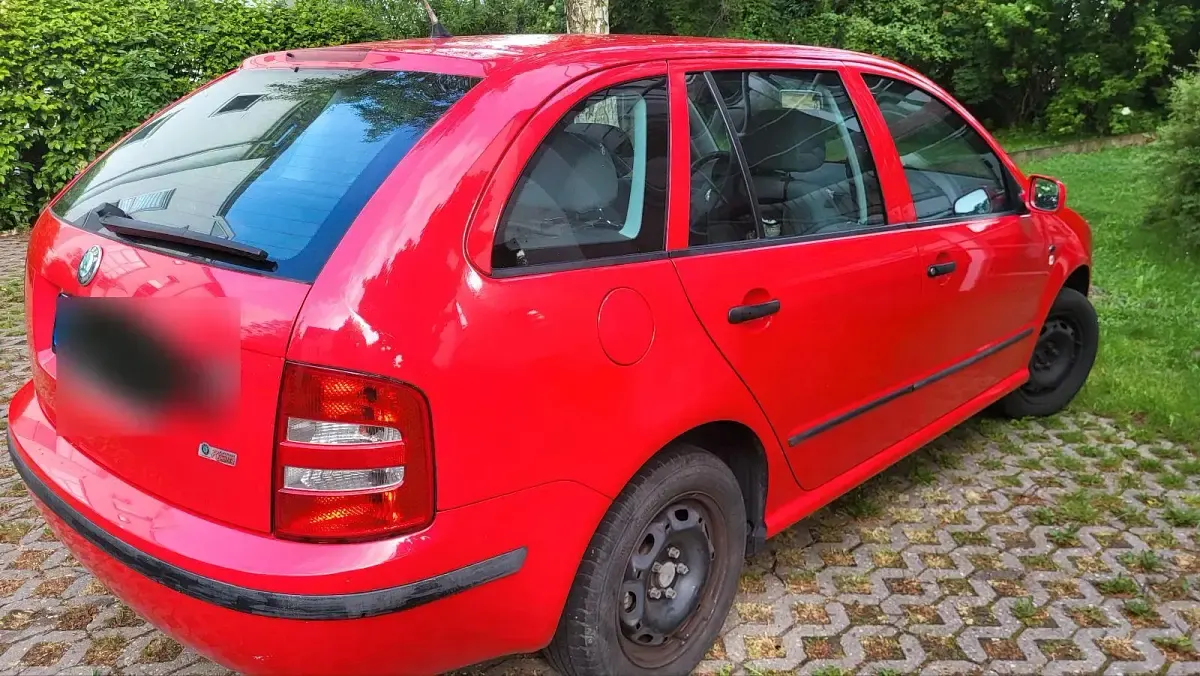 Gebraucht Skoda Fabia 100 PS (73 kW) 2001 Rot Kombi