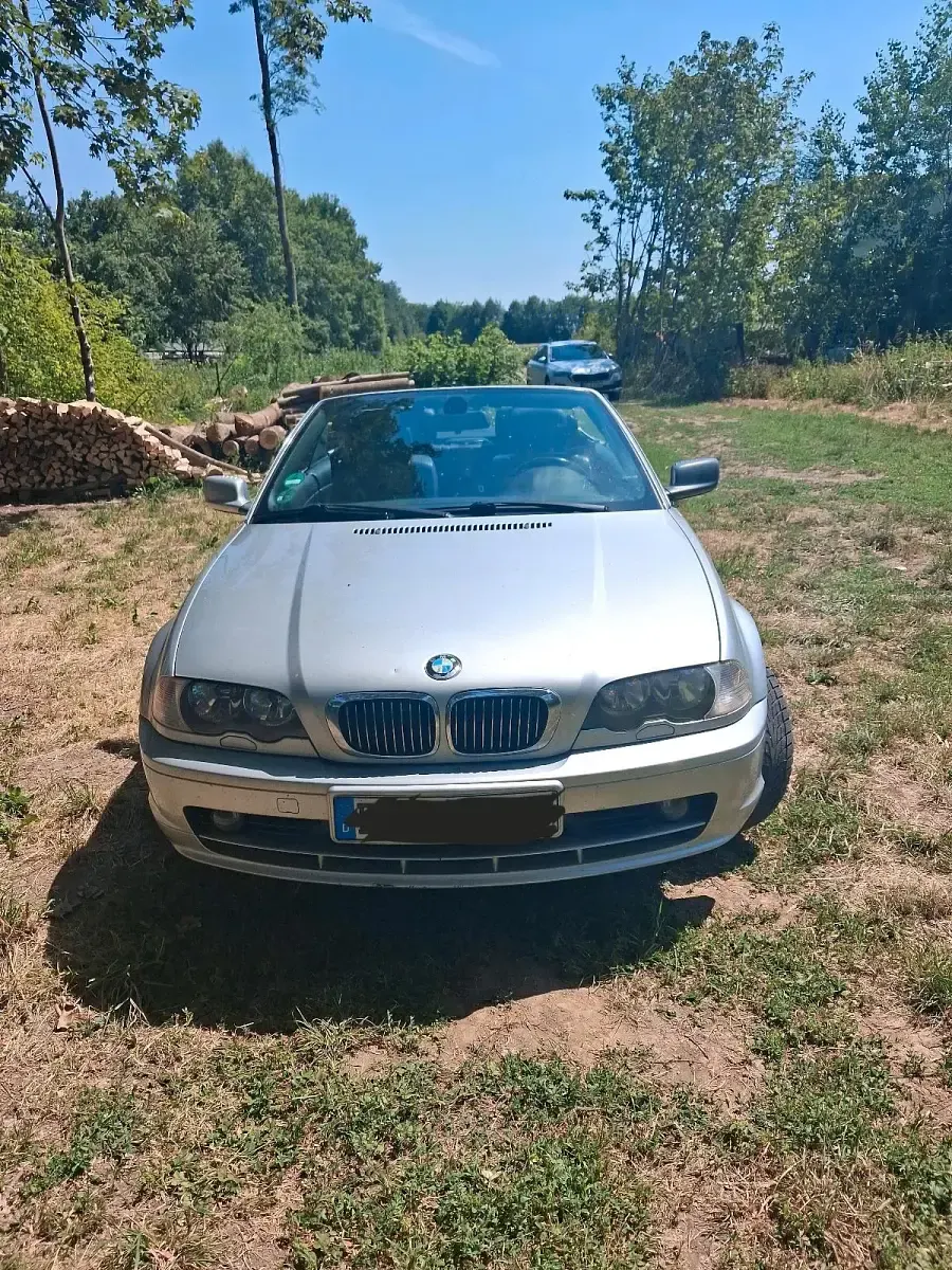 Gebraucht BMW 320 Cabriolet 170 PS (125 kW) 2001 Grau Cabrio