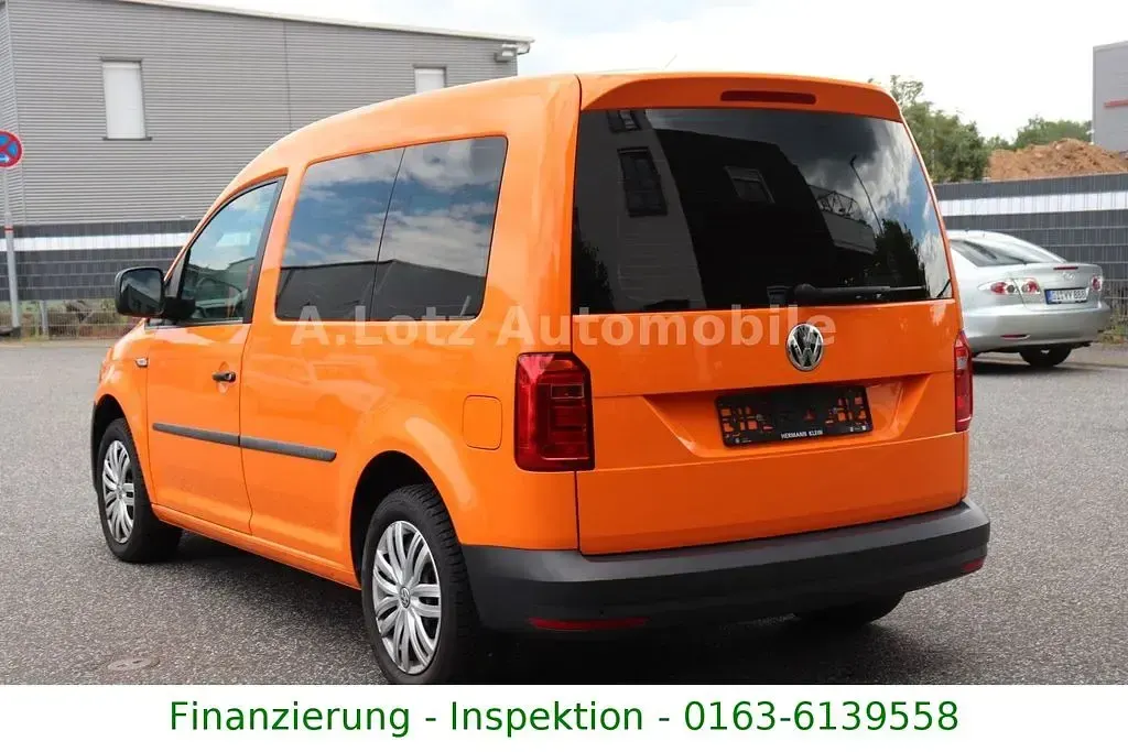 Gebraucht VW Caddy 131 PS (96 kW) 2020 Orange Van / Kleinbus