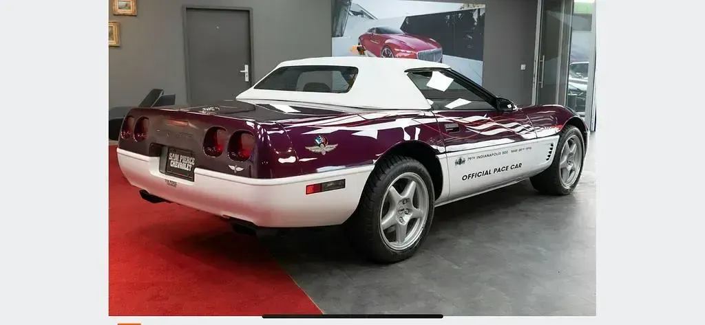 Gebraucht Corvette C4 305 PS (224 kW) 1995 Violett Cabrio