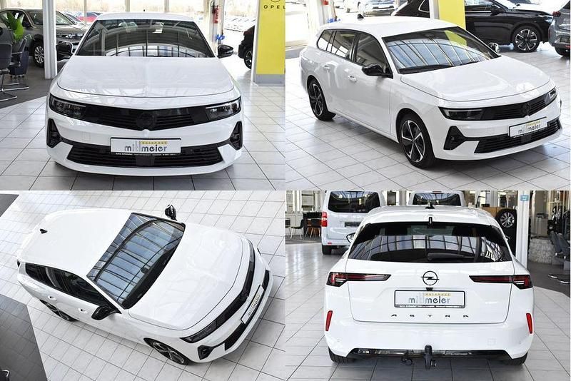 Gebraucht Opel Astra 131 PS (96 kW) 2024 Arktis weiã Kombi