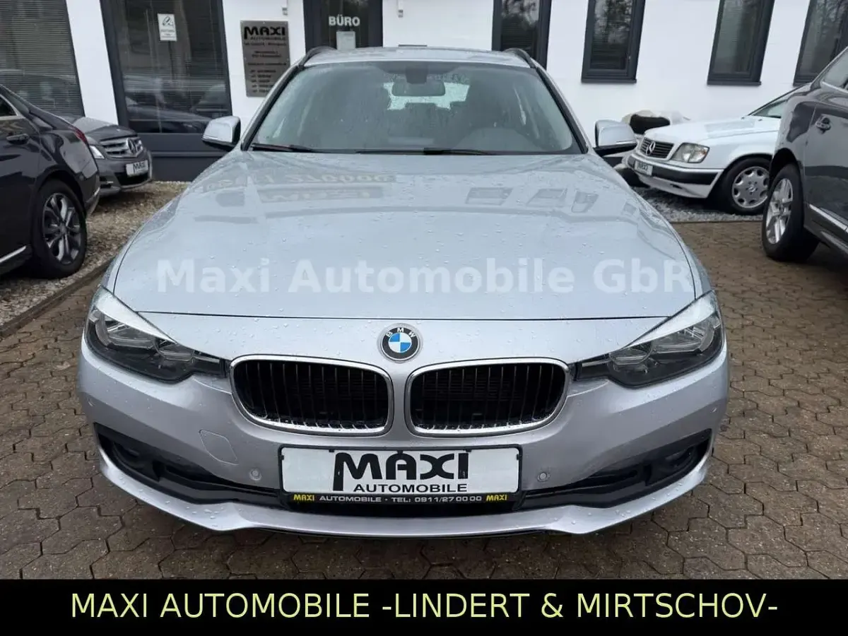 Gebraucht BMW 316 Advantage 116 PS (85 kW) 2015 Glaciersilber Kombi