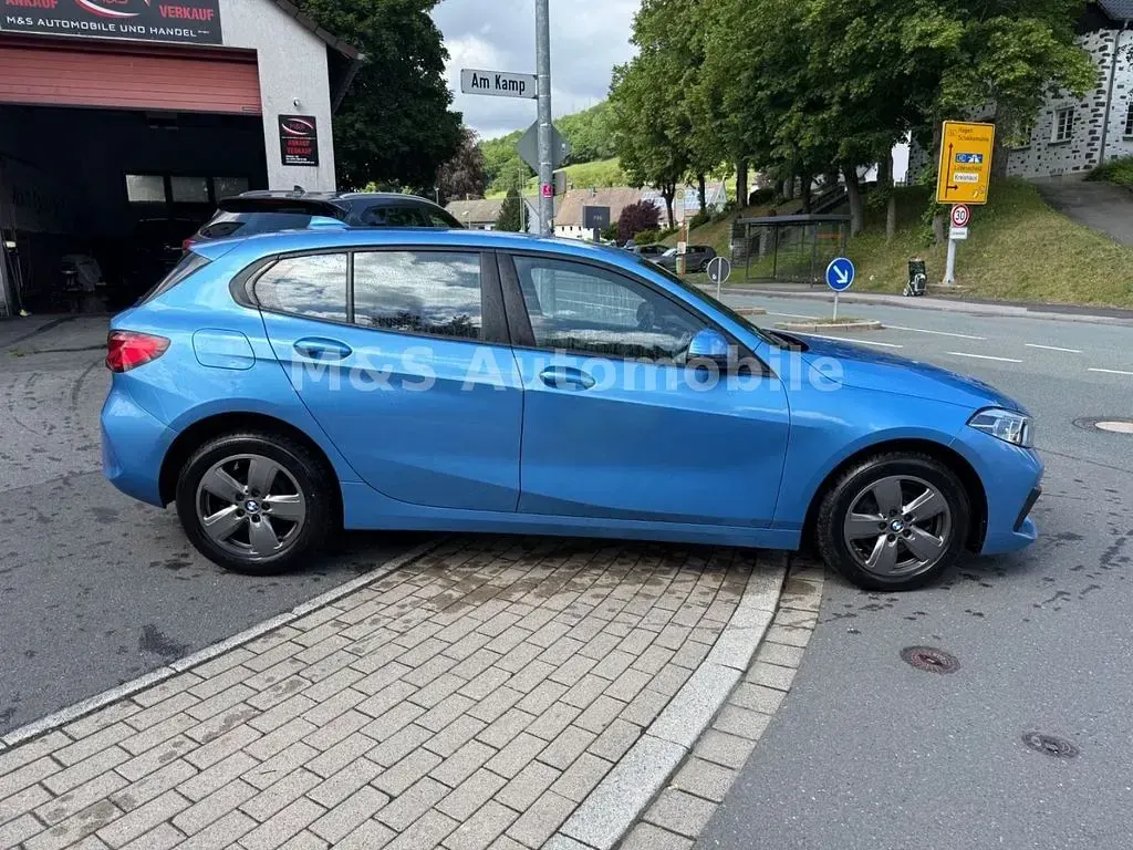 Gebraucht BMW 116 Advantage 109 PS (80 kW) 2021 Blau Kleinwagen