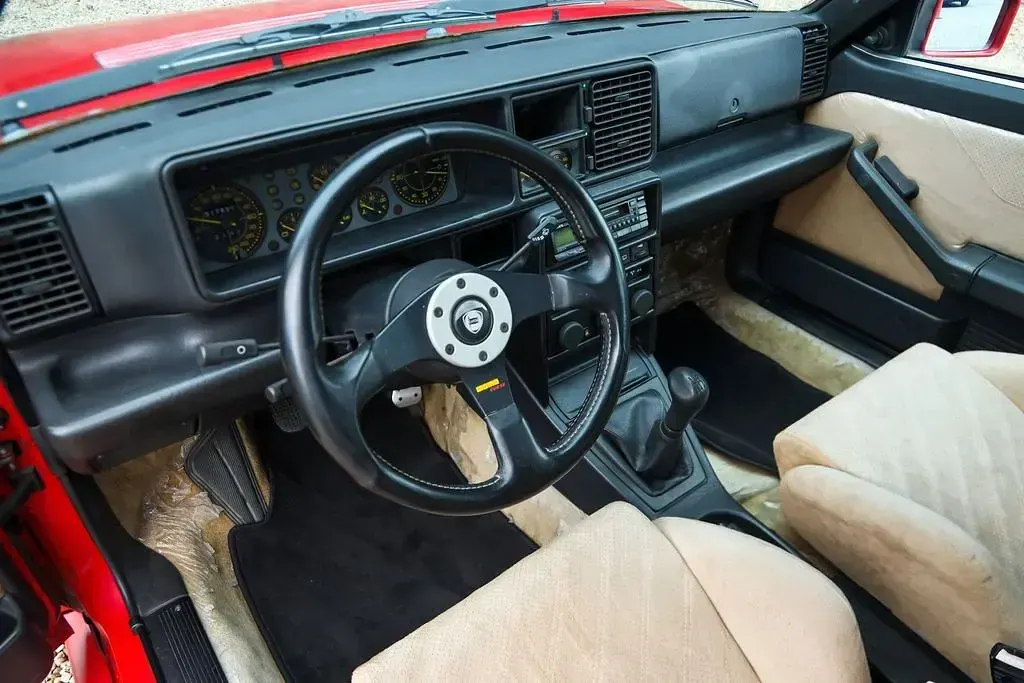 Gebraucht Lancia Delta 1994 Rot Kleinwagen