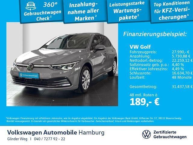 Mondsteingrau Gebraucht 2024 VW Golf VIII Style Limousine | 27.990 € (Fairer Preis) - Bild 1/3