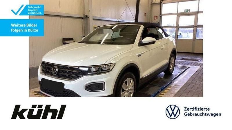 Weiß Gebraucht 2022 VW T-Roc Cabriolet Active Cabrio | 20.980 € (Superpreis) - Bild 1/2