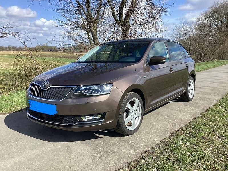 Gebraucht Skoda Rapid Clever 95 PS (69 kW) 2018 Braun Kleinwagen