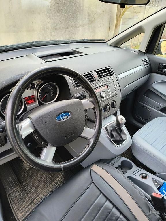 Gebraucht Ford C-MAX Ambiente 101 PS (74 kW) 2008 Silber Van / Kleinbus