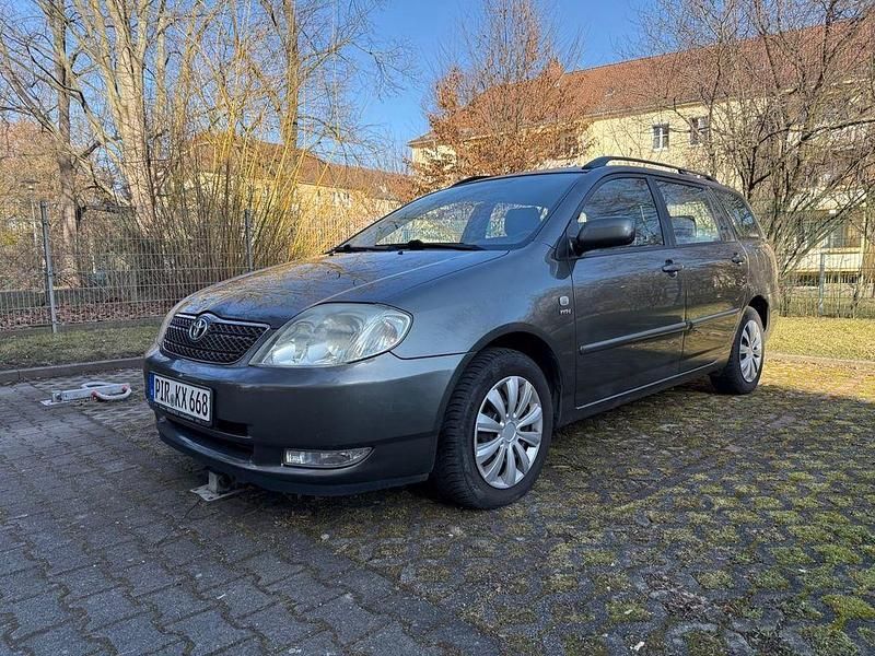 Gebraucht Toyota Corolla Sol 110 PS (80 kW) 2004 Grün Kombi