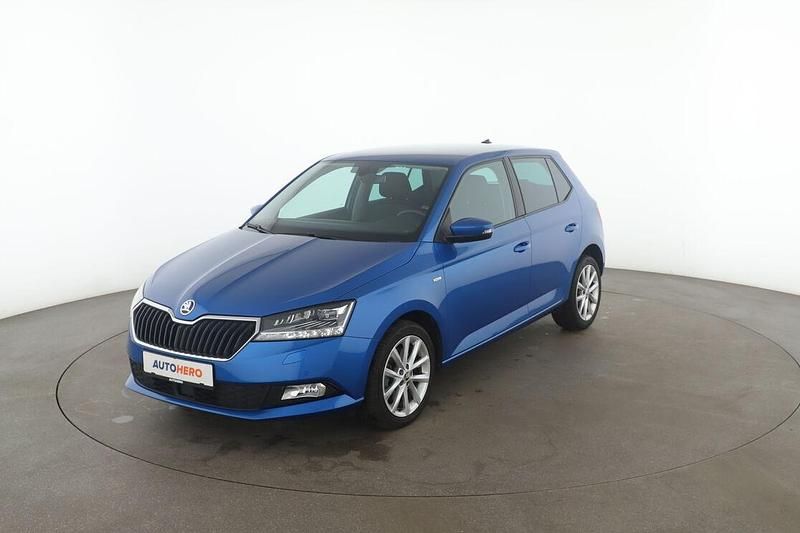 Blau Gebraucht 2019 Skoda Fabia Soleil Kleinwagen | 16.870 € (Etwas zu teuer) - Bild 1/3