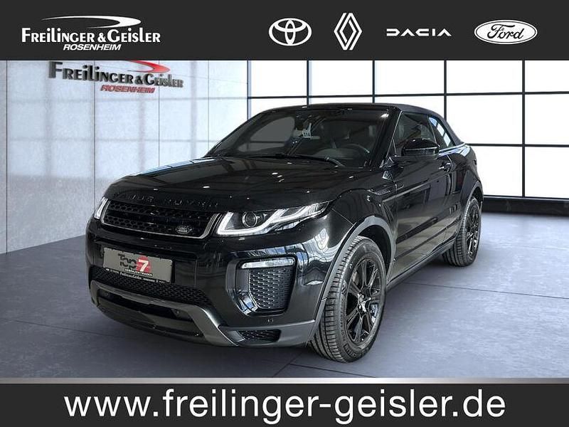 Santorini black (metallic) Gebraucht 2019 Land Rover Range Rover evoque SE SUV | 29.400 € - Bild 1/4