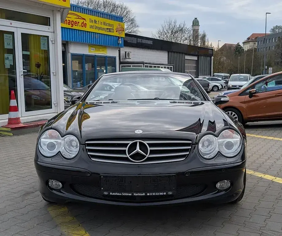 Gebraucht Mercedes SL350 245 PS (180 kW) 2005 Schwarz Cabrio
