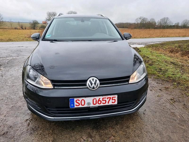 Gebraucht VW Golf VII 110 PS (80 kW) 2015 Schwarz Kombi