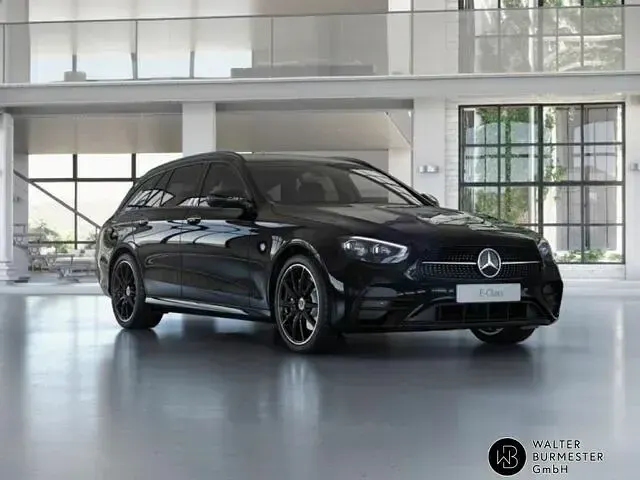 Gebraucht Mercedes E220 AMG 200 PS (147 kW) 2023 Unilack schwarz Kombi