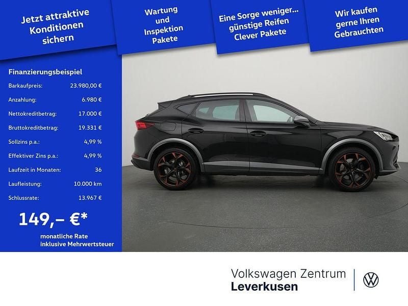 Gebraucht Cupra Formentor VZ 245 PS (180 kW) 2022 Schwarz / midnightblack (metallic) SUV