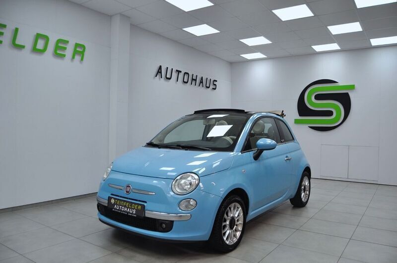 Gebraucht Fiat 500C Lounge 69 PS (50 kW) 2011 Blau Cabrio