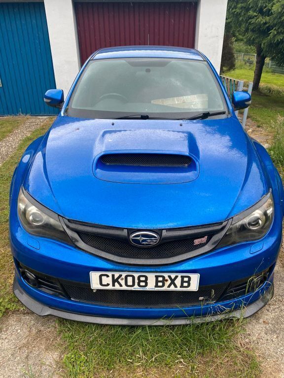 Blau Gebraucht 2008 Subaru WRX STI Limousine | 11.000 € - Bild 1/4