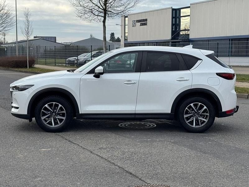 Gebraucht Mazda CX-5 Exclusive-Line 150 PS (110 kW) 2017 Weiß SUV