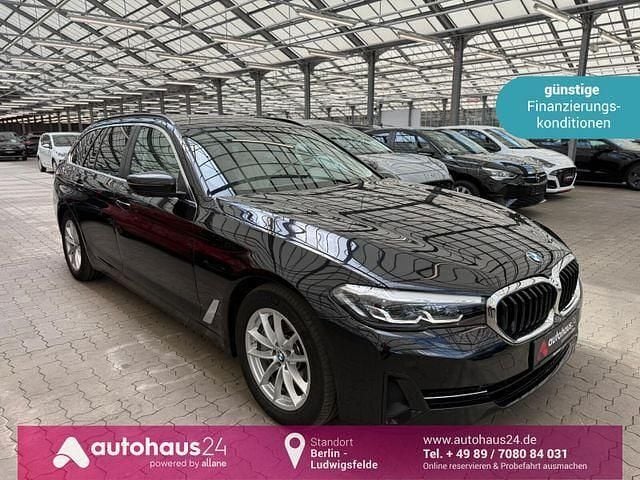 Schwarz Gebraucht 2021 BMW 540 Sport Line Kombi | 35.990 € (Superpreis) - Bild 1/4