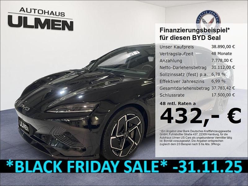 Schwarz Neu 2025 BYD Seal Design Limousine | 38.890 € (Fairer Preis) - Bild 1/4