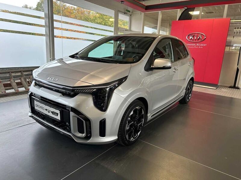 Silber Neu 2025 Kia Picanto GT-Line Kleinwagen | 20.888 € (Etwas zu teuer) - Bild 1/4