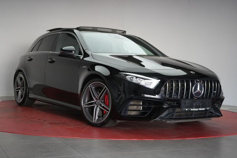 Schwarz Gebraucht 2022 Mercedes A45 AMG AMG Limousine | 45.390 € (Guter Preis) - Bild 1/4