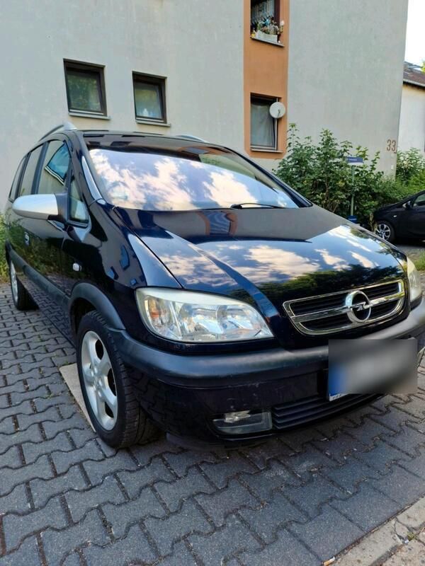 Blau Gebraucht 2003 Opel Zafira Van / Kleinbus | 1.800 € (Fairer Preis) - Bild 1/4