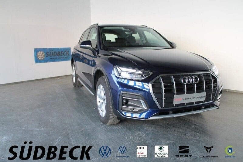 Navarrablau Gebraucht 2021 Audi Q5 Advanced SUV | 42.990 € (Etwas zu teuer) - Bild 1/4