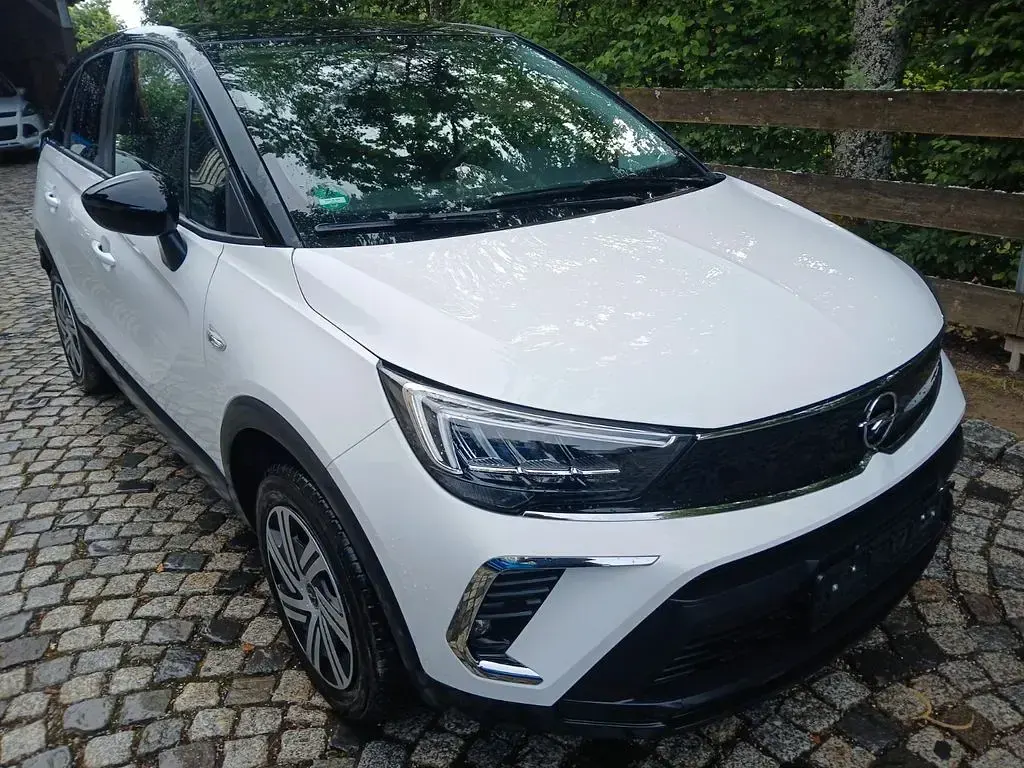 Gebraucht Opel Crossland Edition 110 PS (80 kW) 2021 Weiß SUV