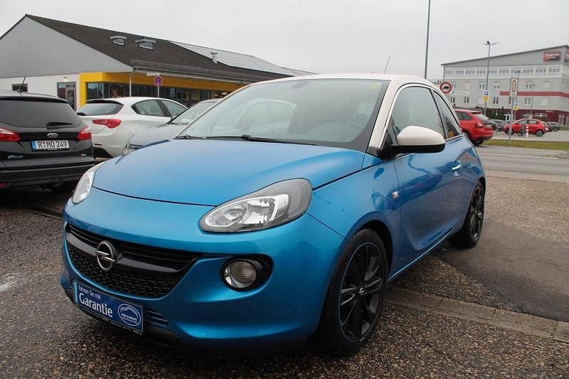 Blau Gebraucht 2017 Opel Adam Unlimited Kleinwagen | 6.499 € (Guter Preis) - Bild 1/4