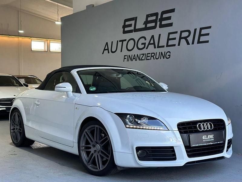 Gletscherweiss Gebraucht 2014 Audi TT Roadster S-Line Cabrio | 15.800 € (Guter Preis) - Bild 1/4