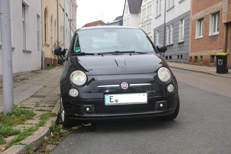 Gebraucht Fiat 500C 95 PS (69 kW) 2008 Schwarz Cabrio