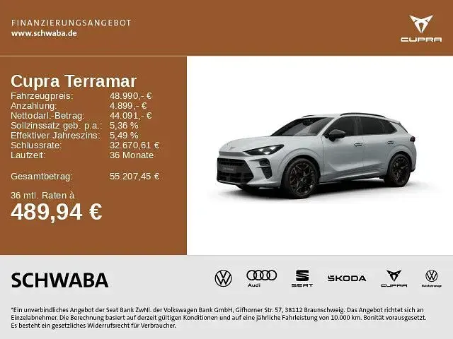 Gebraucht Cupra Terramar VZ 265 PS (194 kW) 2026 Eisweiß SUV