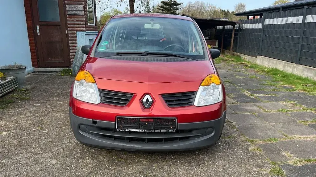 Gebraucht Renault Modus 75 PS (55 kW) 2005 Rot Van / Kleinbus