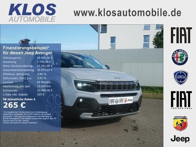 Grau metallic Neu 2025 Jeep Avenger Summit SUV | 24.990 € (Etwas zu teuer) - Bild 1/4
