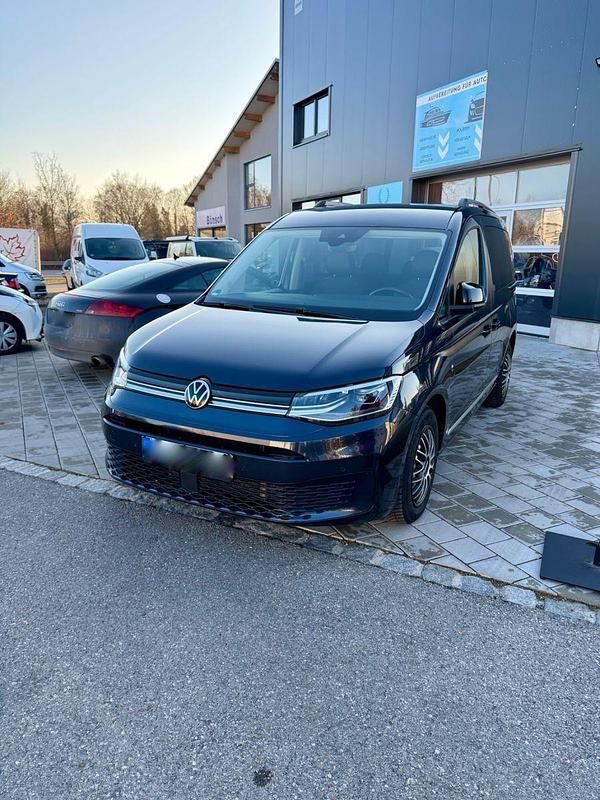 Gebraucht VW Caddy Style 122 PS (89 kW) 2021 Blau Van / Kleinbus